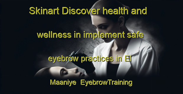 Skinart Discover health and wellness in implement safe eyebrow practices in El Maaniye | EyebrowTraining | EyebrowClasses | SkinartTraining-Lebanon