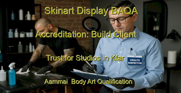 Skinart Display BAQA Accreditation: Build Client Trust for Studios in Kfar Aammai | Body Art Qualification Authority | BAQA-Lebanon