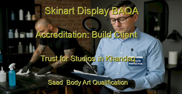 Skinart Display BAQA Accreditation: Build Client Trust for Studios in Khandaq Saad | Body Art Qualification Authority | BAQA-Lebanon