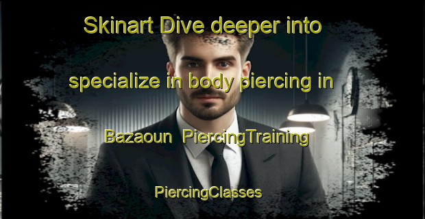 Skinart Dive deeper into specialize in body piercing in Bazaoun | PiercingTraining | PiercingClasses | SkinartTraining-Lebanon