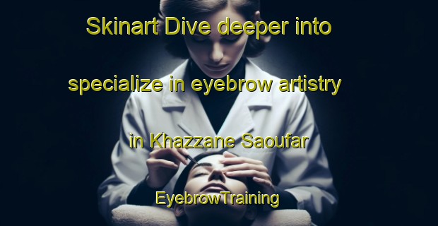 Skinart Dive deeper into specialize in eyebrow artistry in Khazzane Saoufar | EyebrowTraining | EyebrowClasses | SkinartTraining-Lebanon