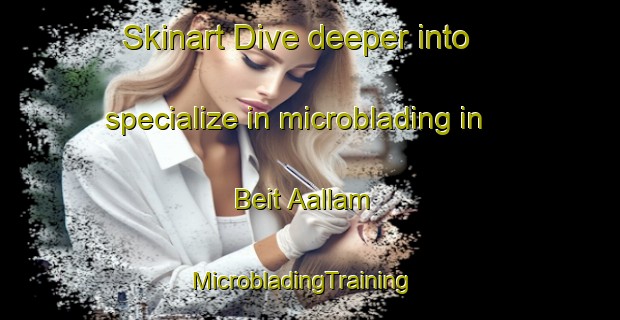 Skinart Dive deeper into specialize in microblading in Beit Aallam | MicrobladingTraining | MicrobladingClasses | SkinartTraining-Lebanon