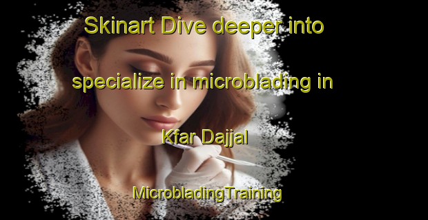 Skinart Dive deeper into specialize in microblading in Kfar Dajjal | MicrobladingTraining | MicrobladingClasses | SkinartTraining-Lebanon