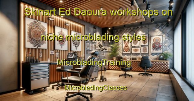 Skinart Ed Daoura workshops on niche microblading styles | MicrobladingTraining | MicrobladingClasses | SkinartTraining-Lebanon