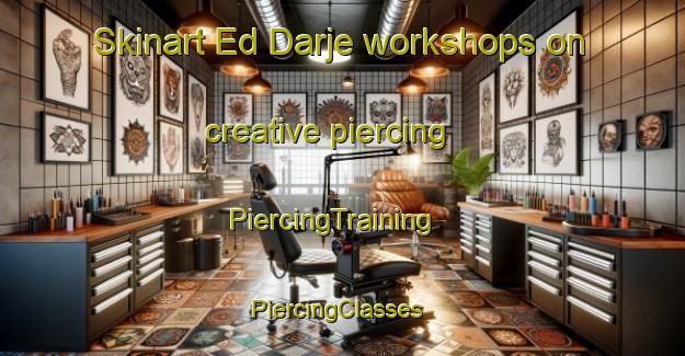 Skinart Ed Darje workshops on creative piercing | PiercingTraining | PiercingClasses | SkinartTraining-Lebanon