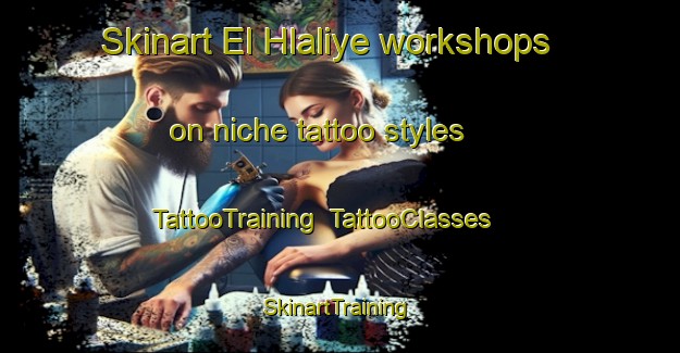 Skinart El Hlaliye workshops on niche tattoo styles | TattooTraining | TattooClasses | SkinartTraining-Lebanon