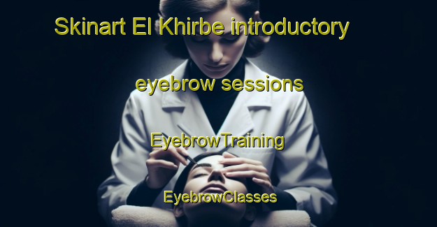 Skinart El Khirbe introductory eyebrow sessions | EyebrowTraining | EyebrowClasses | SkinartTraining-Lebanon