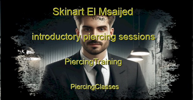 Skinart El Msaijed introductory piercing sessions | PiercingTraining | PiercingClasses | SkinartTraining-Lebanon
