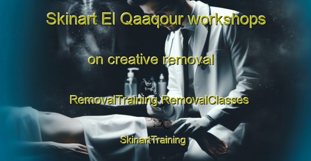 Skinart El Qaaqour workshops on creative removal | #RemovalTraining #RemovalClasses #SkinartTraining-Lebanon