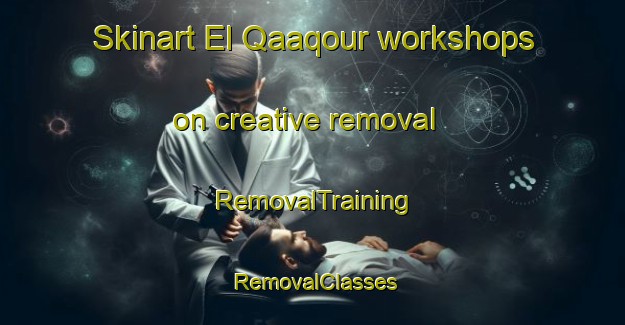 Skinart El Qaaqour workshops on creative removal | RemovalTraining | RemovalClasses | SkinartTraining-Lebanon