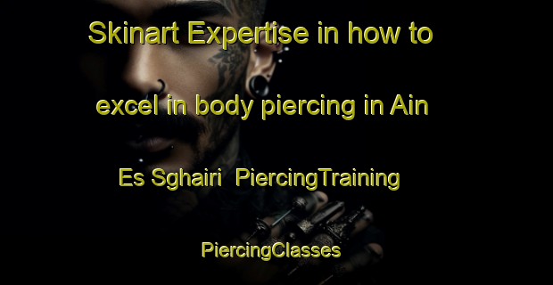 Skinart Expertise in how to excel in body piercing in Ain Es Sghairi | PiercingTraining | PiercingClasses | SkinartTraining-Lebanon
