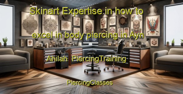 Skinart Expertise in how to excel in body piercing in Ayn Ahilah | PiercingTraining | PiercingClasses | SkinartTraining-Lebanon