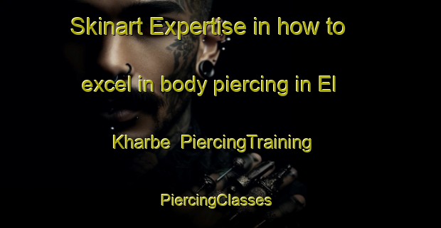 Skinart Expertise in how to excel in body piercing in El Kharbe | PiercingTraining | PiercingClasses | SkinartTraining-Lebanon