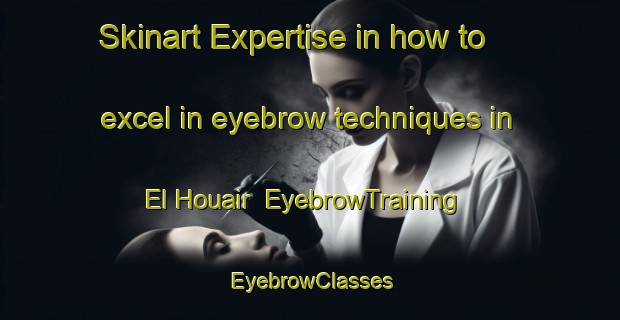 Skinart Expertise in how to excel in eyebrow techniques in El Houair | EyebrowTraining | EyebrowClasses | SkinartTraining-Lebanon