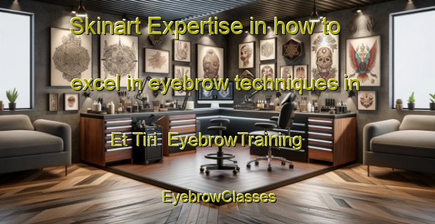 Skinart Expertise in how to excel in eyebrow techniques in Et Tiri | EyebrowTraining | EyebrowClasses | SkinartTraining-Lebanon