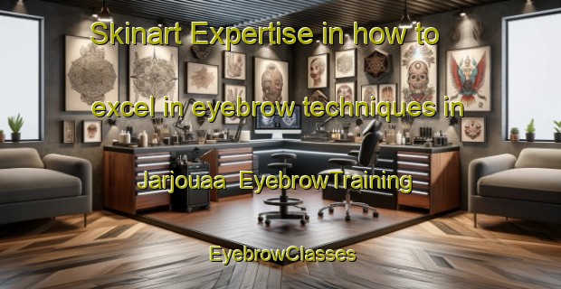 Skinart Expertise in how to excel in eyebrow techniques in Jarjouaa | EyebrowTraining | EyebrowClasses | SkinartTraining-Lebanon