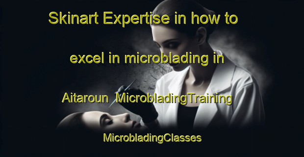 Skinart Expertise in how to excel in microblading in Aitaroun | #MicrobladingTraining #MicrobladingClasses #SkinartTraining-Lebanon