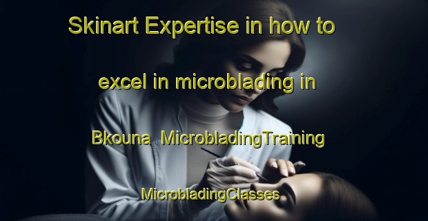 Skinart Expertise in how to excel in microblading in Bkouna | MicrobladingTraining | MicrobladingClasses | SkinartTraining-Lebanon