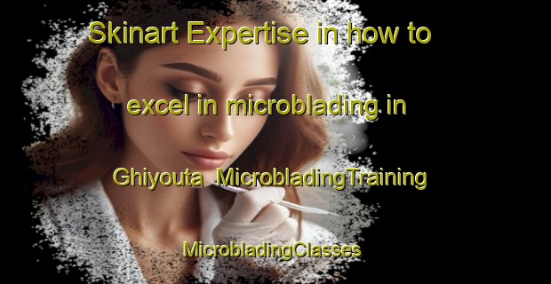 Skinart Expertise in how to excel in microblading in Ghiyouta | MicrobladingTraining | MicrobladingClasses | SkinartTraining-Lebanon