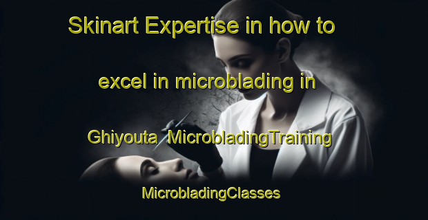 Skinart Expertise in how to excel in microblading in Ghiyouta | MicrobladingTraining | MicrobladingClasses | SkinartTraining-Lebanon