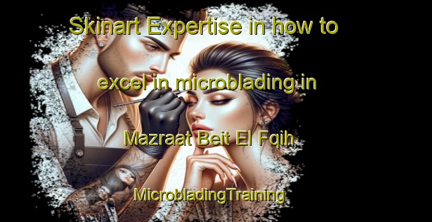 Skinart Expertise in how to excel in microblading in Mazraat Beit El Fqih | MicrobladingTraining | MicrobladingClasses | SkinartTraining-Lebanon