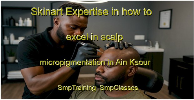 Skinart Expertise in how to excel in scalp micropigmentation in Ain Ksour | SmpTraining | SmpClasses | SkinartTraining-Lebanon