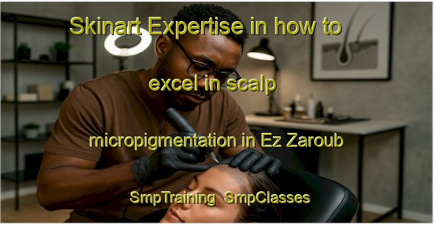 Skinart Expertise in how to excel in scalp micropigmentation in Ez Zaroub | SmpTraining | SmpClasses | SkinartTraining-Lebanon