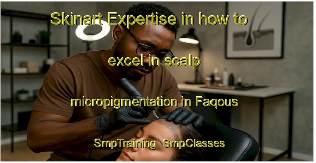 Skinart Expertise in how to excel in scalp micropigmentation in Faqous | SmpTraining | SmpClasses | SkinartTraining-Lebanon