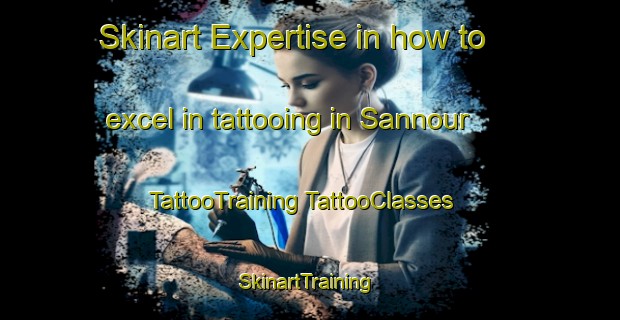 Skinart Expertise in how to excel in tattooing in Sannour | #TattooTraining #TattooClasses #SkinartTraining-Lebanon