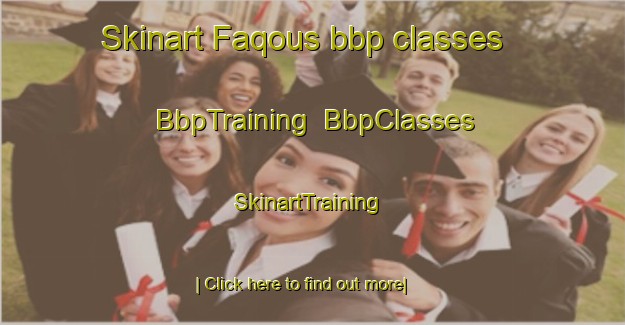 Skinart Faqous bbp classes | BbpTraining | BbpClasses | SkinartTraining-Lebanon
