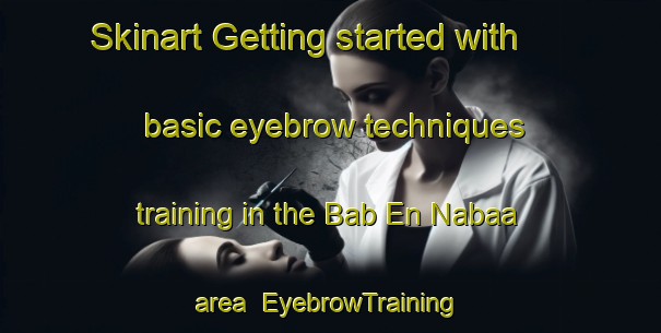 Skinart Getting started with basic eyebrow techniques training in the Bab En Nabaa area | EyebrowTraining | EyebrowClasses | SkinartTraining-Lebanon