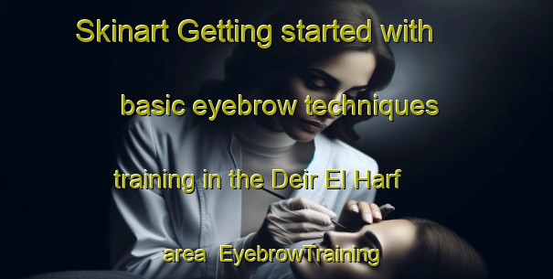Skinart Getting started with basic eyebrow techniques training in the Deir El Harf area | EyebrowTraining | EyebrowClasses | SkinartTraining-Lebanon