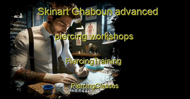 Skinart Ghaboun advanced piercing workshops | #PiercingTraining #PiercingClasses #SkinartTraining-Lebanon