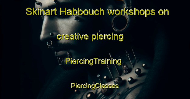 Skinart Habbouch workshops on creative piercing | #PiercingTraining #PiercingClasses #SkinartTraining-Lebanon