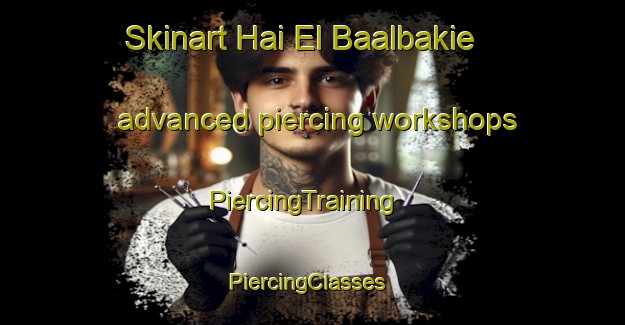 Skinart Hai El Baalbakie advanced piercing workshops | PiercingTraining | PiercingClasses | SkinartTraining-Lebanon
