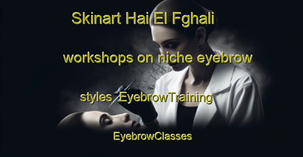 Skinart Hai El Fghali workshops on niche eyebrow styles | EyebrowTraining | EyebrowClasses | SkinartTraining-Lebanon