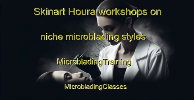 Skinart Houra workshops on niche microblading styles | MicrobladingTraining | MicrobladingClasses | SkinartTraining-Lebanon