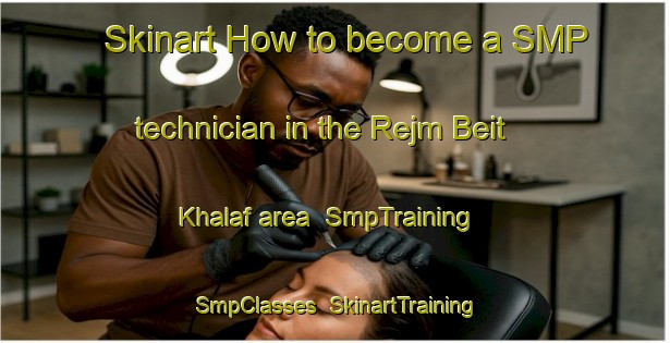 Skinart How to become a SMP technician in the Rejm Beit Khalaf area | SmpTraining | SmpClasses | SkinartTraining-Lebanon
