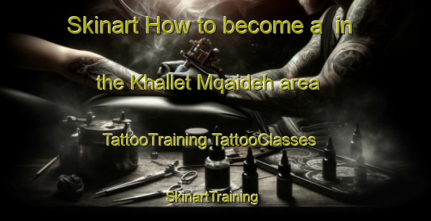 Skinart How to become a  in the Khallet Mqaideh area | #TattooTraining #TattooClasses #SkinartTraining-Lebanon