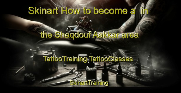 Skinart How to become a  in the Shaqdouf Aakkar area | #TattooTraining #TattooClasses #SkinartTraining-Lebanon