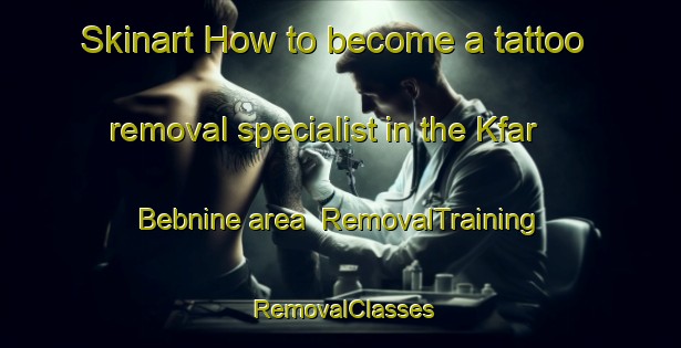 Skinart How to become a tattoo removal specialist in the Kfar Bebnine area | RemovalTraining | RemovalClasses | SkinartTraining-Lebanon