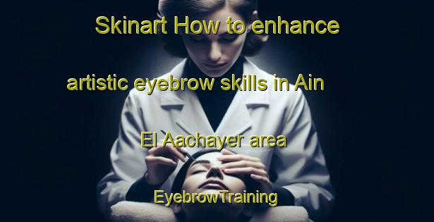 Skinart How to enhance artistic eyebrow skills in Ain El Aachayer area | EyebrowTraining | EyebrowClasses | SkinartTraining-Lebanon