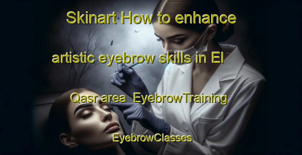 Skinart How to enhance artistic eyebrow skills in El Qasr area | EyebrowTraining | EyebrowClasses | SkinartTraining-Lebanon