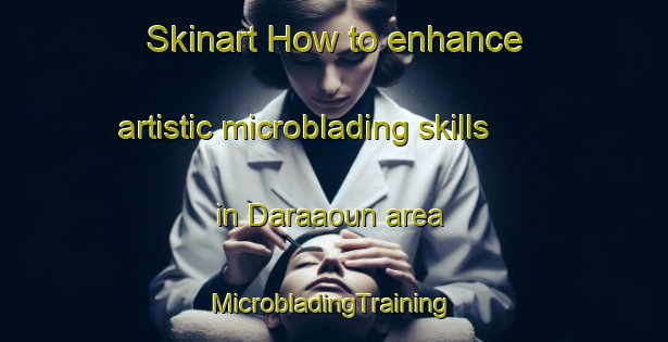 Skinart How to enhance artistic microblading skills in Daraaoun area | #MicrobladingTraining #MicrobladingClasses #SkinartTraining-Lebanon