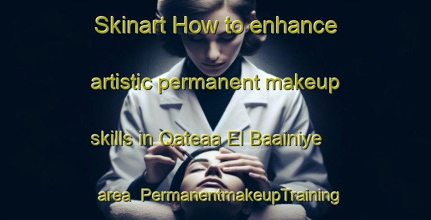 Skinart How to enhance artistic permanent makeup skills in Qateaa El Baainiye area | PermanentmakeupTraining | PermanentmakeupClasses | SkinartTraining-Lebanon