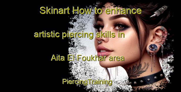 Skinart How to enhance artistic piercing skills in Aita El Foukhar area | PiercingTraining | PiercingClasses | SkinartTraining-Lebanon