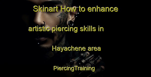 Skinart How to enhance artistic piercing skills in Hayachene area | #PiercingTraining #PiercingClasses #SkinartTraining-Lebanon