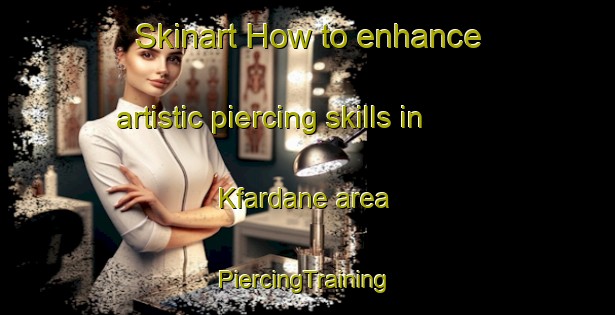 Skinart How to enhance artistic piercing skills in Kfardane area | #PiercingTraining #PiercingClasses #SkinartTraining-Lebanon