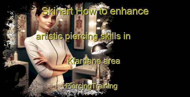 Skinart How to enhance artistic piercing skills in Kfardane area | PiercingTraining | PiercingClasses | SkinartTraining-Lebanon