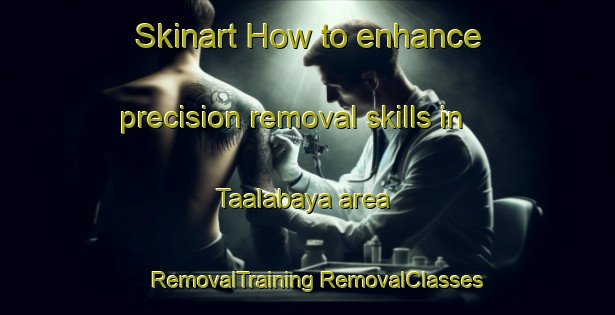 Skinart How to enhance precision removal skills in Taalabaya area | #RemovalTraining #RemovalClasses #SkinartTraining-Lebanon